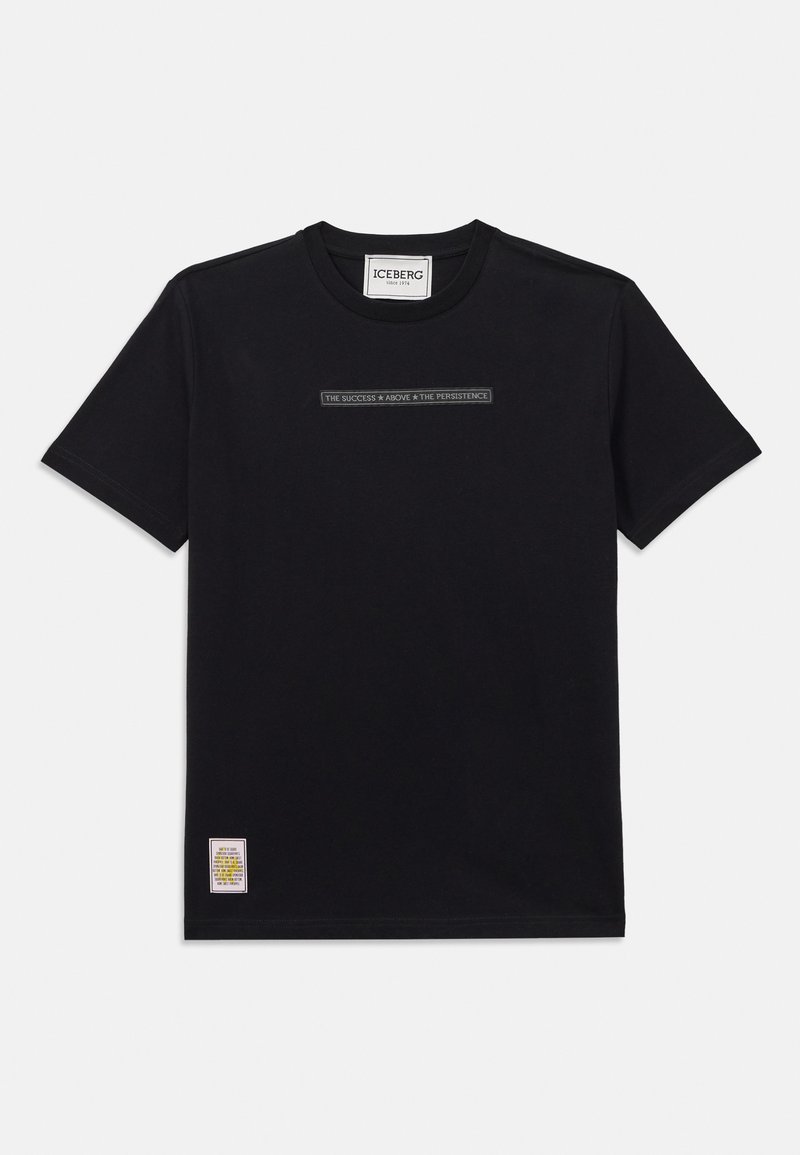 Iceberg T-shirt print zwart