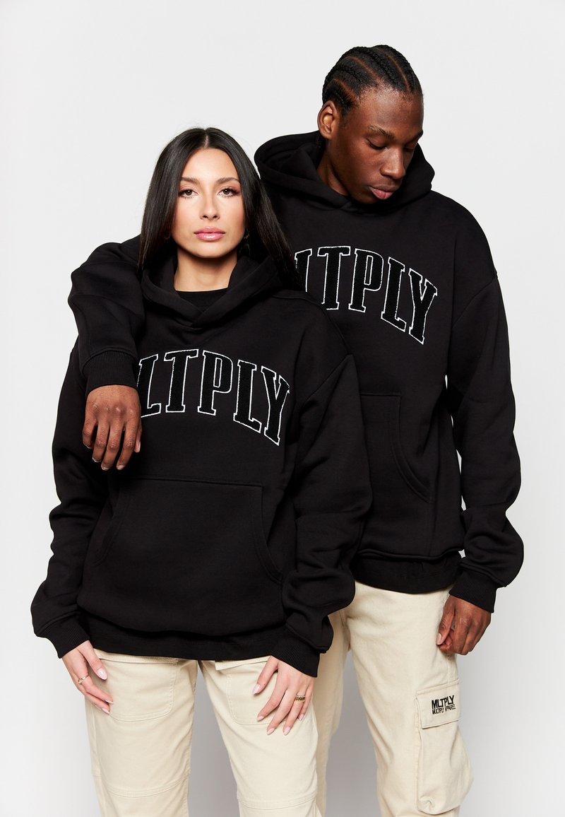 Multiply Apparel MLTPLY Hoodie black/zwart Zalando.nl