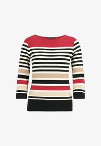 Ausgewählt, rot schwarz