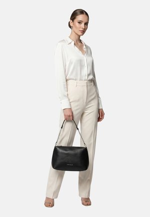 Marc Ellis, MARC ELLIS SHOULDER BAG - Handbag - black and  off silver
