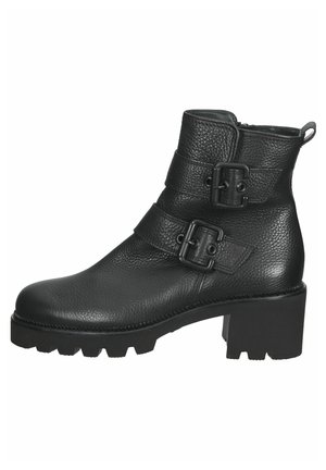 Bottines de cowboy / motard - black