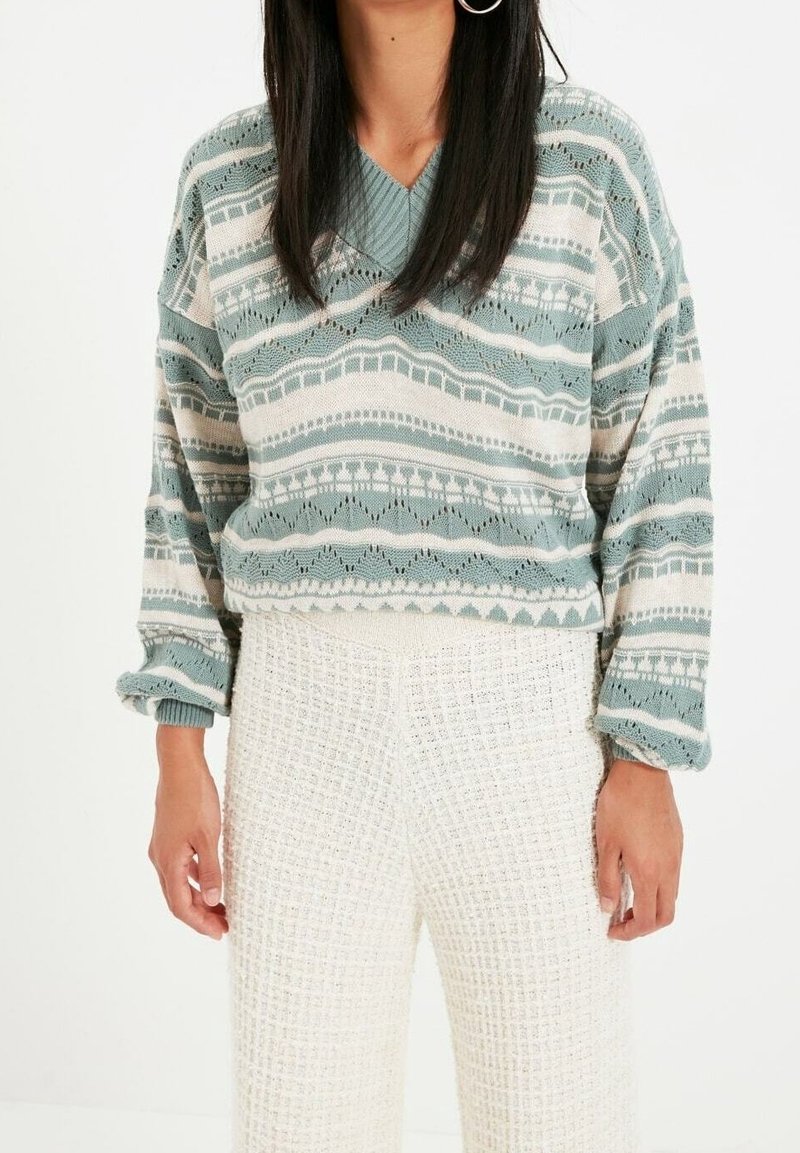 Trendyol Strickpullover - blue