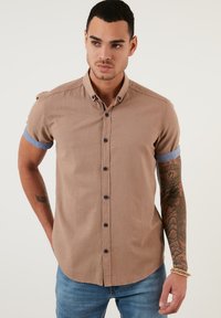 Buratti REGULAR FIT - Srajca - dark brown