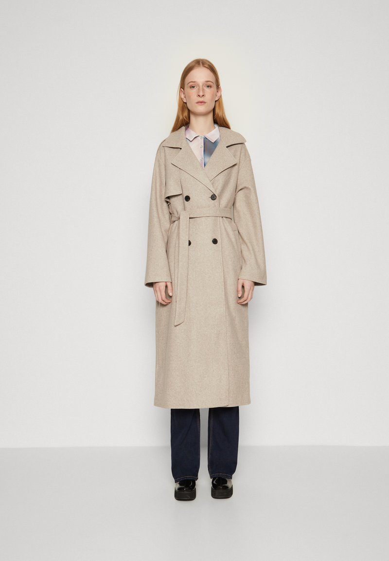 ONLY Tall - ONLNANCY LIFE - Classic coat - simply taupe melange, Enlarge