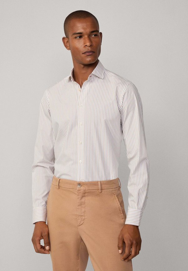 MELANGE ENG STRIPE - Hemd - camel beige