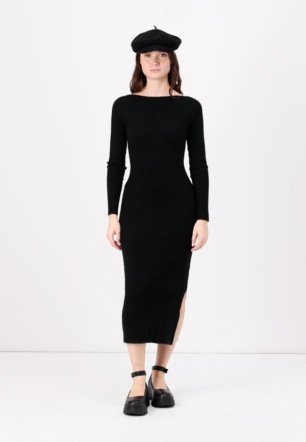 BOAT NECK SWEATER MIDI - Jumper dress3