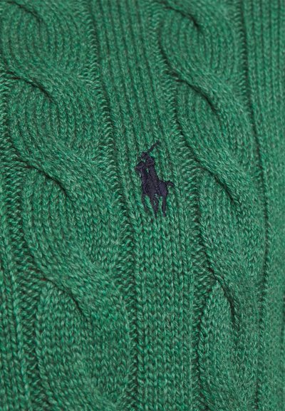 Polo Ralph Lauren CABLE-KNIT COTTON SWEATER - Camisola - verano green