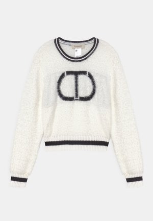 Jumper - off white/nero
