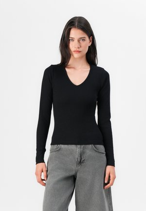 JXFREYA - Pitkähihainen paita - black