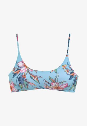 LASCANA, BUSTIER - Bikini-Top - hellblau bedruckt