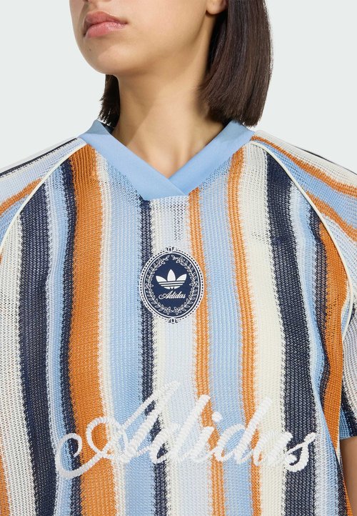 adidas Summer Glow Knitted Oversized Jersey Asia Sizing 'Ash Blue' (Women's) — foto 3