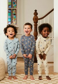 Next - SNUGGLE 3 PACK SET - Yöasusetti - blue dinosaur print Pienoiskuva 1