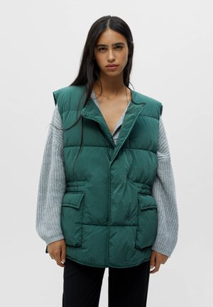 CROSSOVER - Waistcoat - dark green