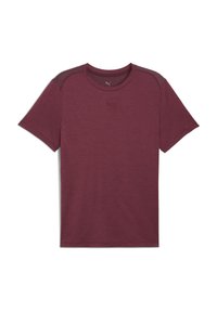 CLOUDSPUN TEE - T-shirt basic - ruby shimmer heather