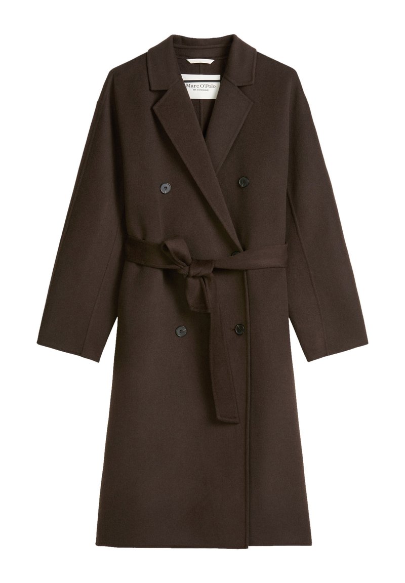 Marc O’Polo Trenchcoat donkerbruin