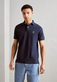 INDICODE JEANS - Piké - navy Miniatyrbild 1