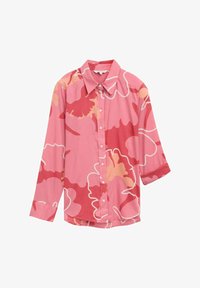 Unselected, pink big floral shapes design