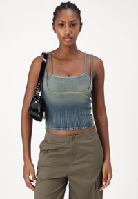 Diesel MADDY - Top - blue denim