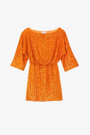 Never Fully Dressed RUST TILLY DRESS - Vestido de cocktail / Vestido de festa - orange