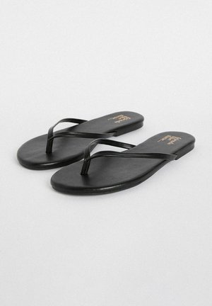 Friends Like These REGULAR FIT-TOE FLIP FLOPS - Sandalai su T formos dirželiu - black