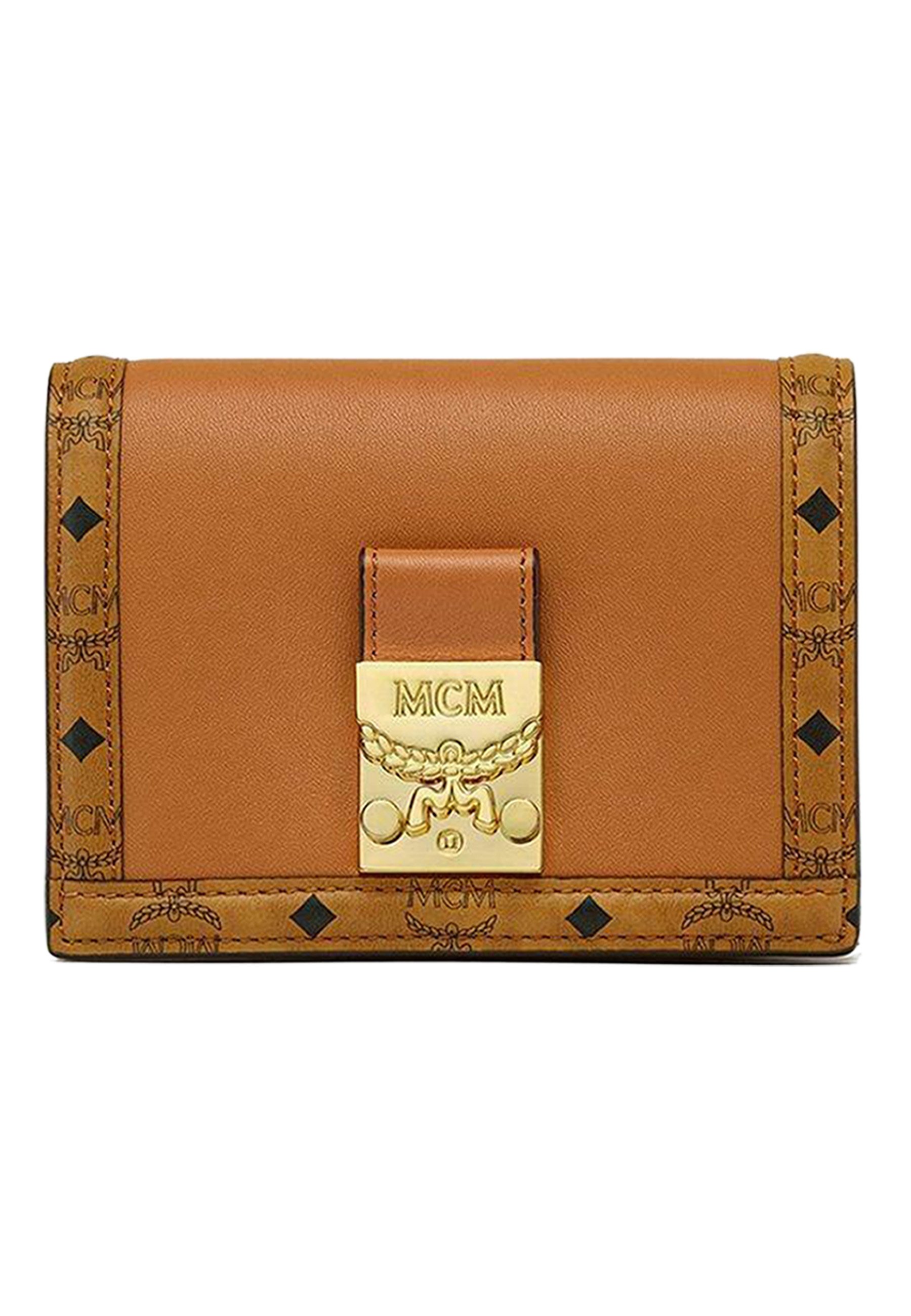 Cognac Mcm Portemonnaie Zalando MCM TRACY IN VISETOS Wallet Cognac