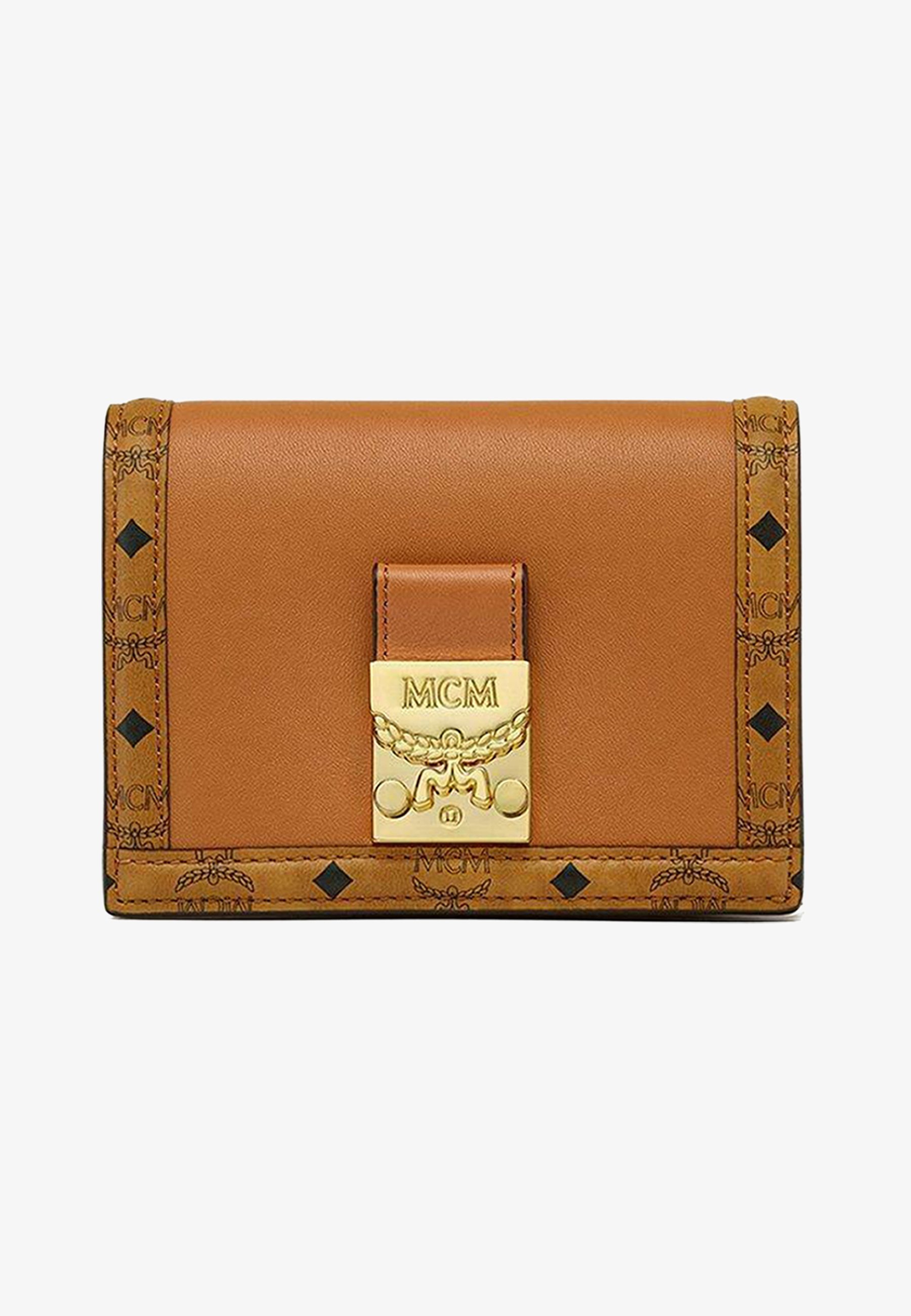 Cognac Mcm Portemonnaie Zalando MCM TRACY IN VISETOS Wallet Cognac