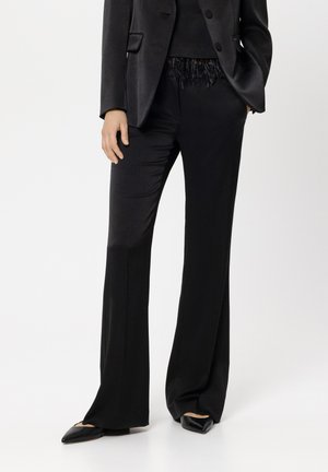 Trousers - black