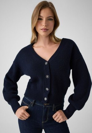 Guess, LS VN FAITH CARDI SWTR - Cardigan - smart blue
