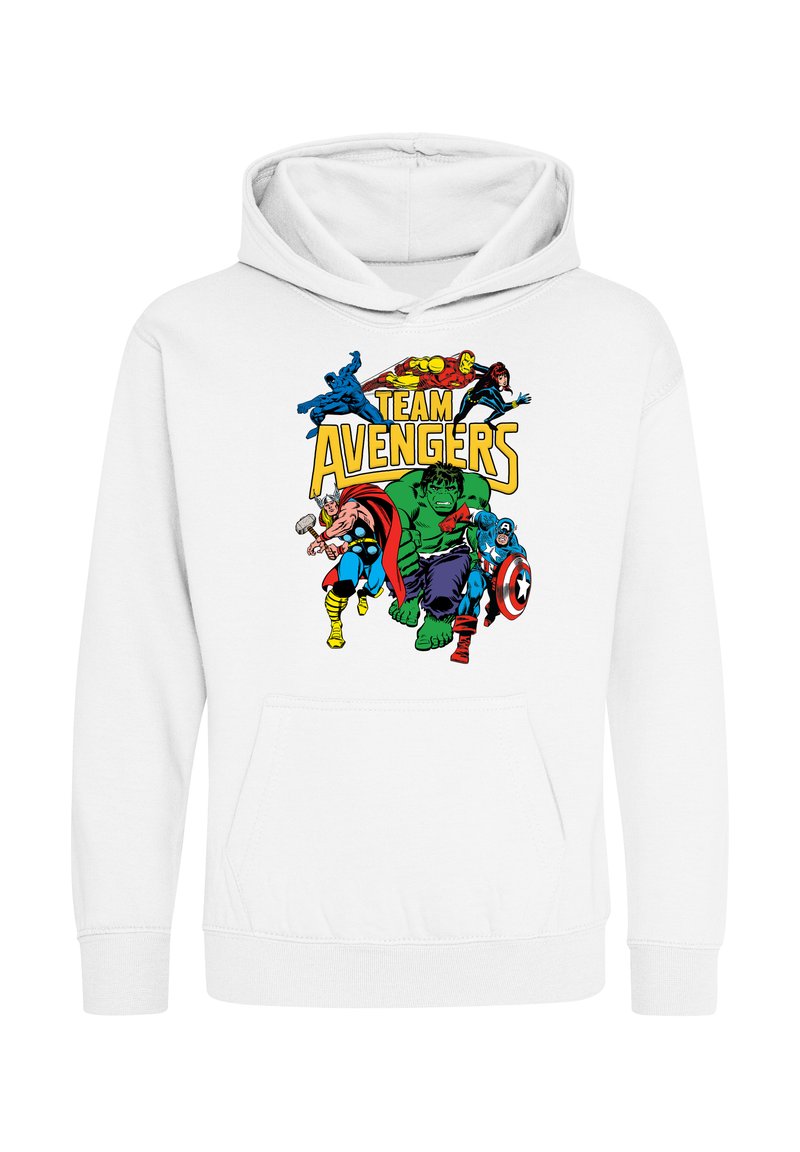 Marvel AVENGERS CLASSIC ASSEMBLE Felpa con cappuccio white