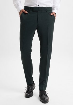 Stoffhose - grau tanne