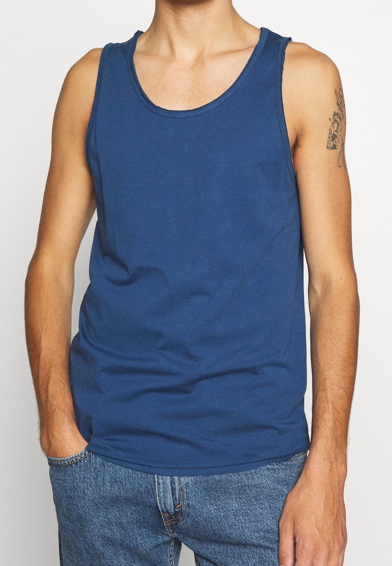 Jack & Jones Camiseta estampada - mottled royal blue