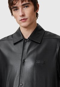AllSaints ARLINGTON  - Nahkatakki - black