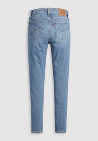 HIGH RISE - Skinny-Farkut - light indigo worn in blue
