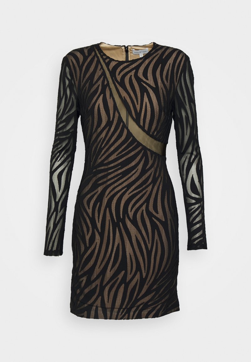 Halston Cocktailjurk zwart