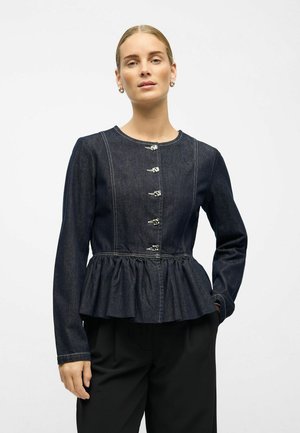 DETAILED - Veste en jean - dark blue denim