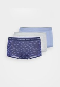 EVERYDAY 3 PACK - Onderbroeken - blue/mottled grey