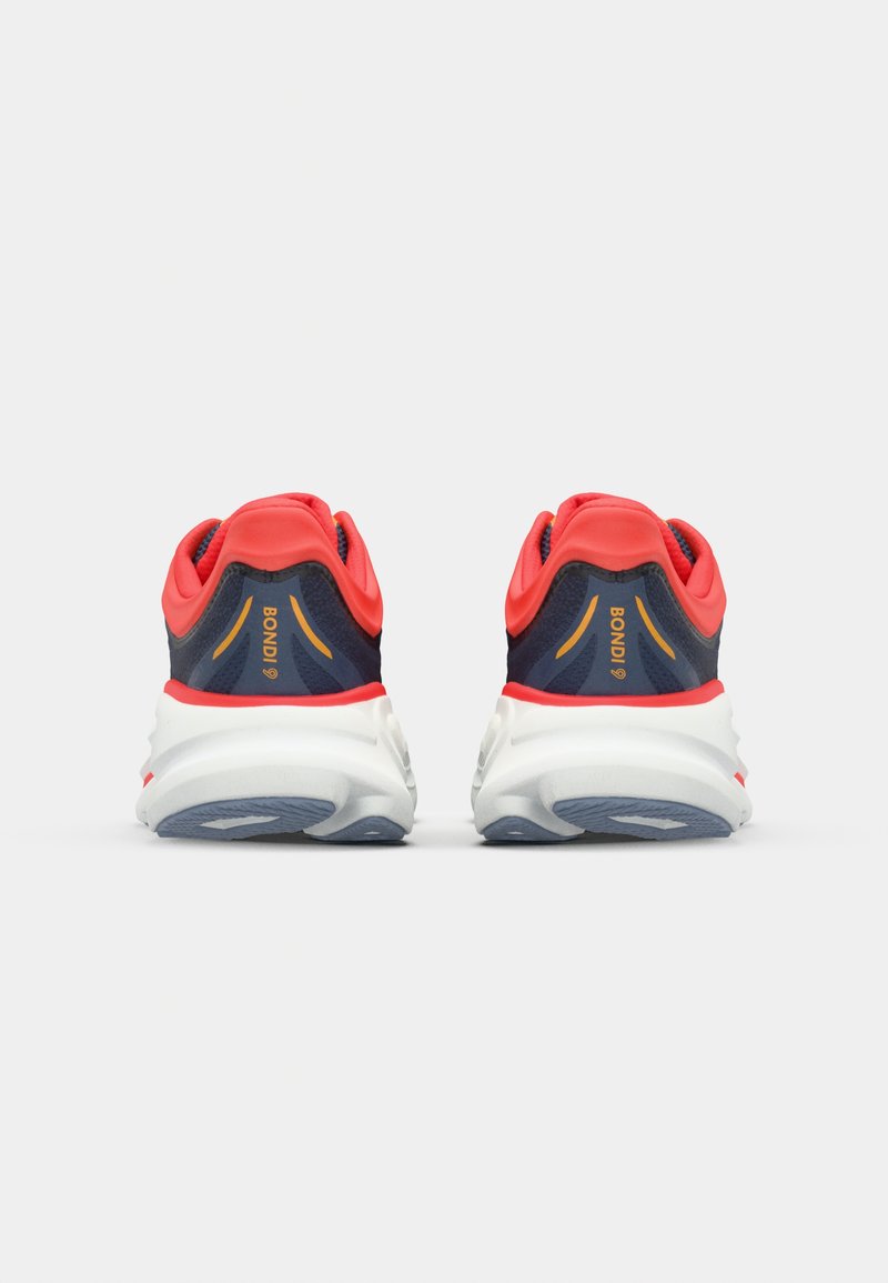 Hoka Men\'s Running Shoe - Navy with Red & Yellow Accents Mens Hoka Mach 6 in Varsity Navy/Nautical Dusk – Lucky Shoes main image 4