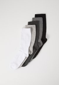 Pier One by Zalando - 5 PACK - Zeķes - black/grey Miniatūras attēls 1