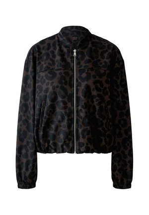 Oui, BLOUSON - Bomber Jacket - dk brown grey