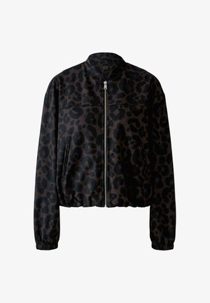 Oui, BLOUSON - Bomber Jacket - dk brown grey