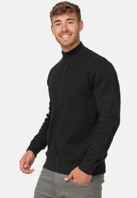 INDICODE JEANS MARCO - Strickjacke - black