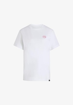 adidas Sportswear, ADIDAS SPORTSWEAR TRAVEL LOOSE GRAPHIC T-SHIRT - T-shirt print - white