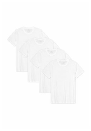 CREW NECK 4-PACK - T-Shirt basic - white