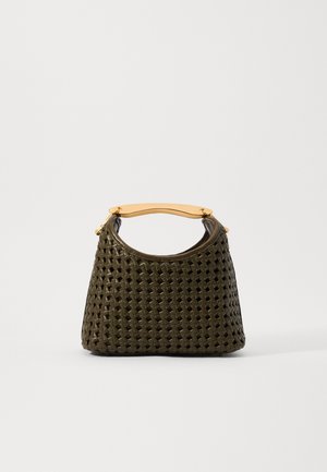 Elleme BOOMERANG SMALL WOVEN - Sac à main - olive green