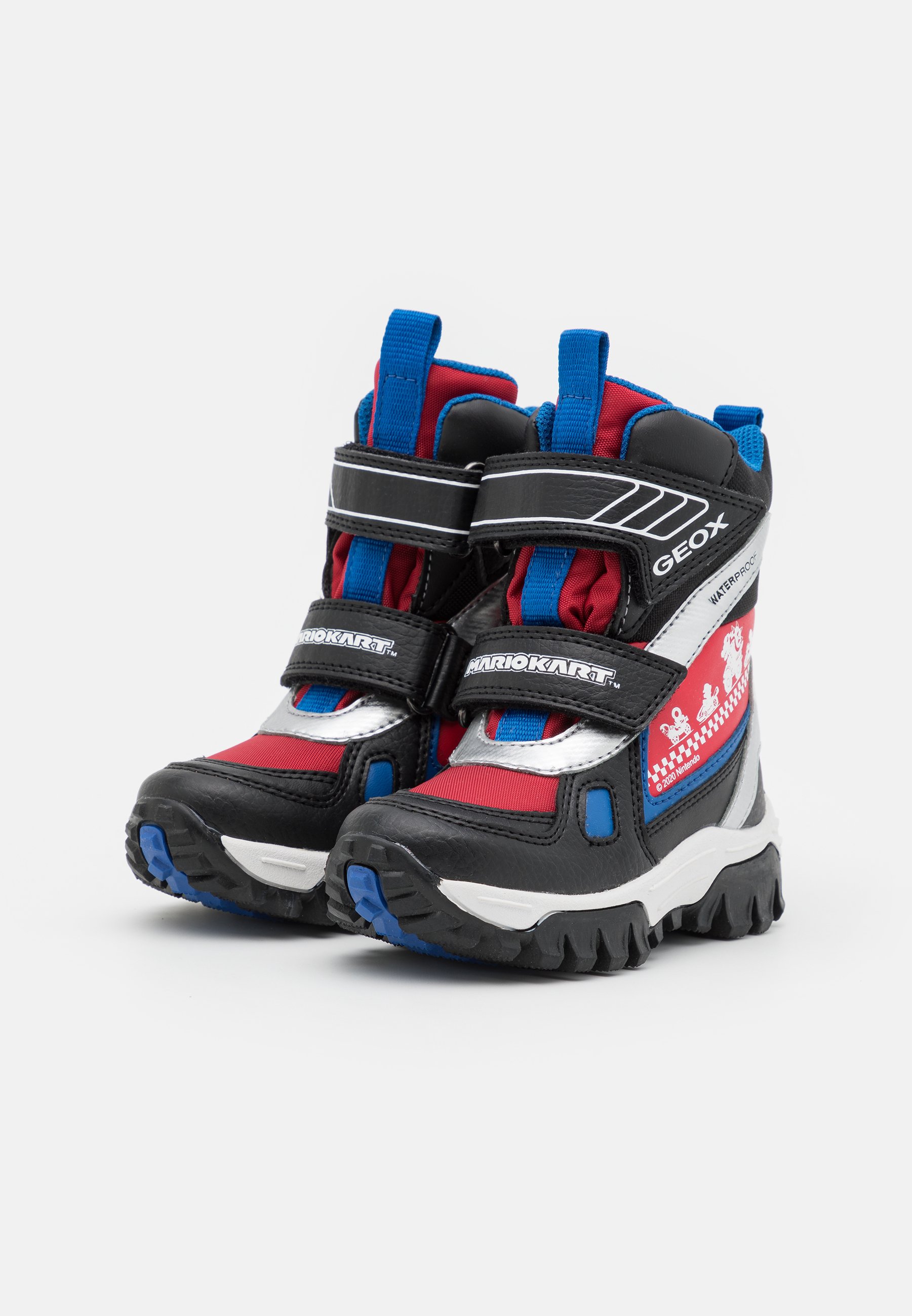 Geox NINTENDO MARIO KART JUNIOR HIMALAYA BOY WPF - Snowboots -  black/red/zwart - Zalando.nl