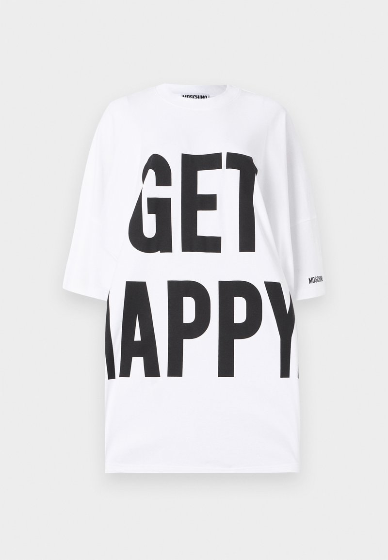 Moschino Jerseyjurk wit Moschino Jerseyjurk wit