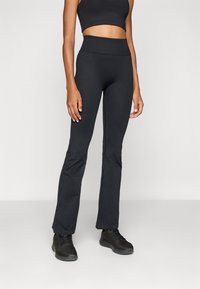ICANIWILL DEFINE SEAMLESS FLARED - Tights - black