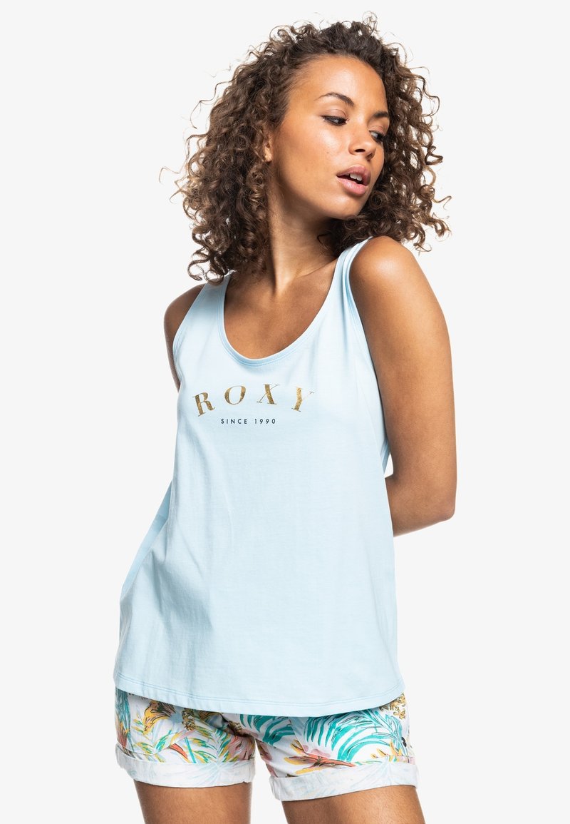 Damen T-Shirts | Roxy CLOSING PARTY Top cool blue/blau - KQ33350 Damen T-Shirts | Roxy CLOSING PARTY Top cool blue/blau - KQ33350