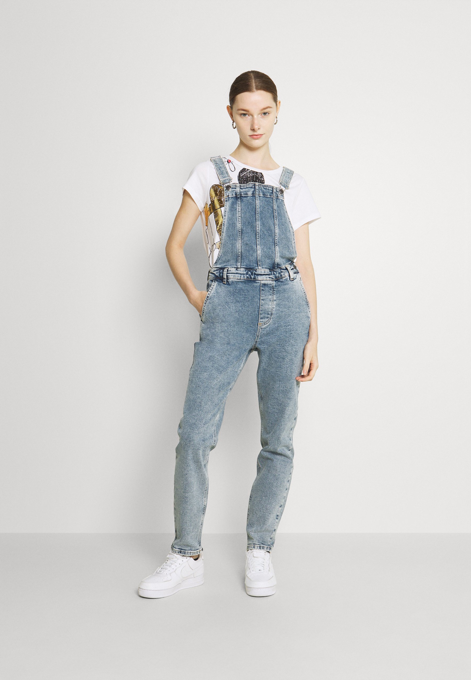 ONLY ONLPERCY OVERALL - Tuinbroek - medium blue denim/Blauw denim/bluedenim  - Zalando.nl