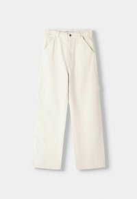 Bershka Jeans relaxed fit - white